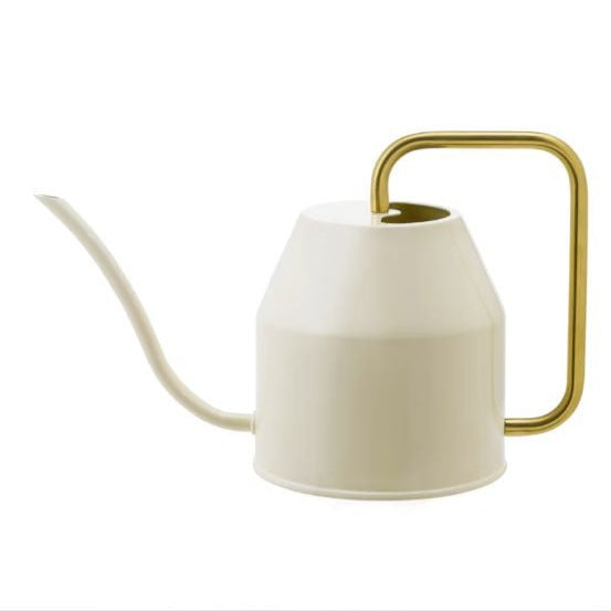Watering can, ivory/gold-colour, 0.9 l (30 oz)
