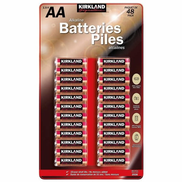 Kirkland AA Batteries 48ct