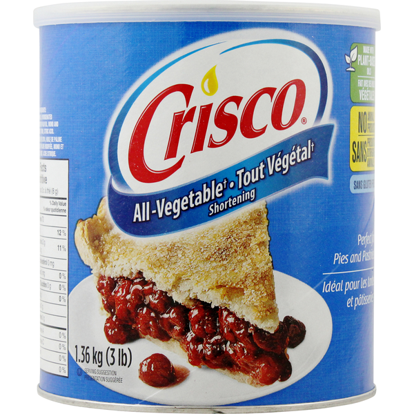 Crisco All -Vegetable Shortening 1.36kg