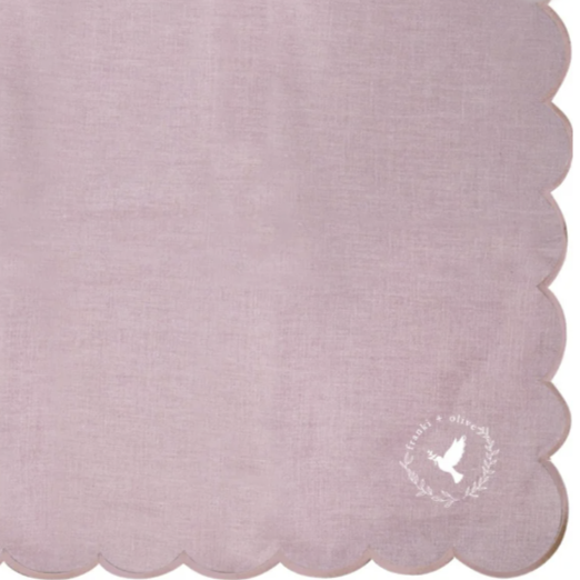 Franki + Olive The Francesca Collection - Scallop Cotton Scarf