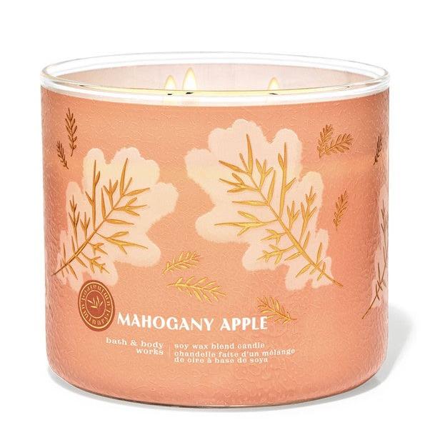 Bath & Body Works Mahogany Apple 14.5oz 3 Wick Candle