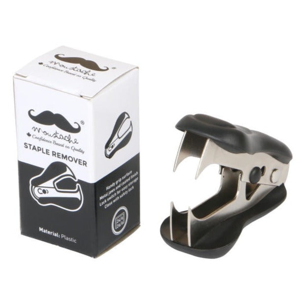 Moustache Staple Remover With Safety Lock