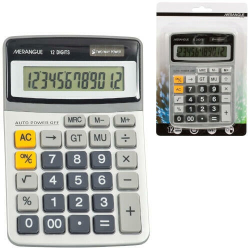 Merangue Desktop Calculator 12 Digit