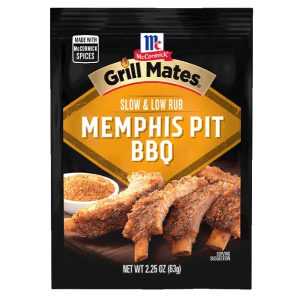 McCormick Grill Mates Memphis Pit BBQ Rub 63g