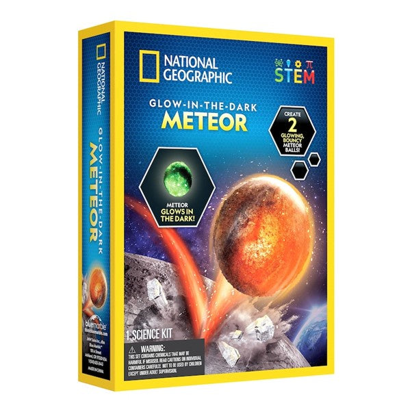 National Geographic Science Glow in the Dark Meteor Kit