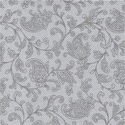 Papstar Royal Collection Napkins Orments Design - Grey 20 Ct. Pack