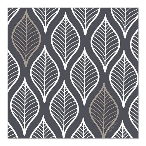 Papstar Basic Edition Napkins - Leafy, 20CT