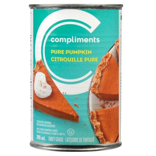 Compliments Pure Pumpkin 398ml