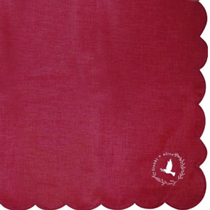 Franki + Olive The Francesca Collection - Scallop Cotton Scarf
