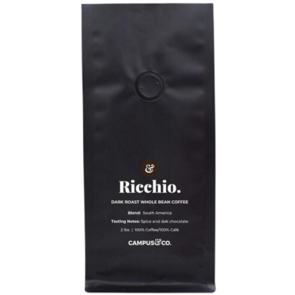 Campus & Co Ricchio Dark Roast Coffee Beans 2 lbs