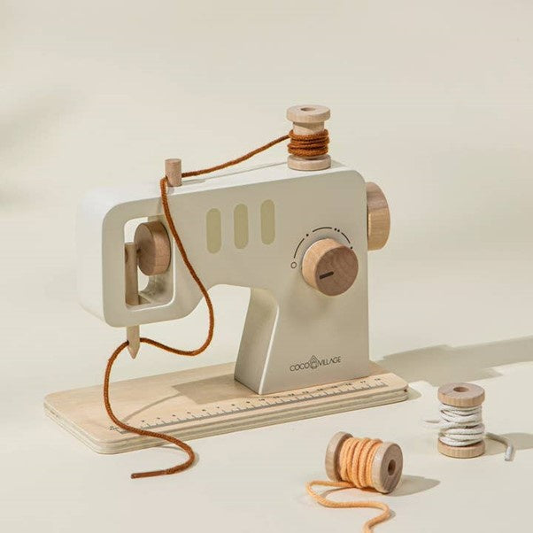 Coco Village Wooden Sewing Machine Playset