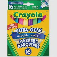 Crayola Broad Line Washable Markers 16 Count