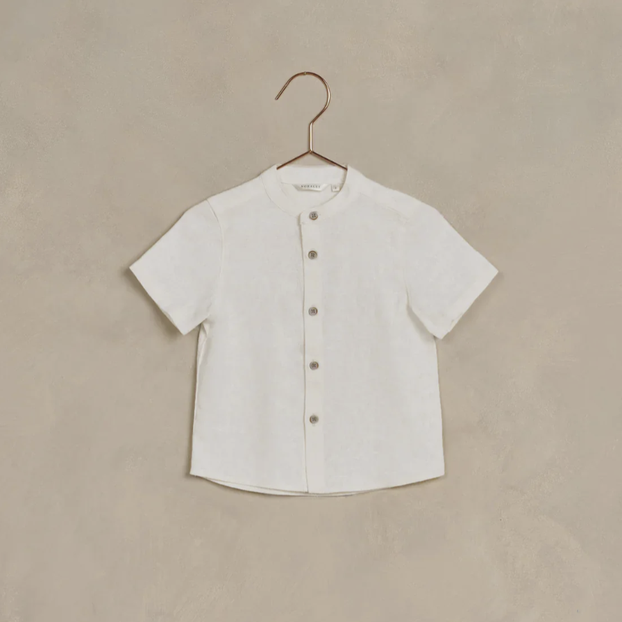 Noralee White Archie Short Sleeved Shirt 8YR