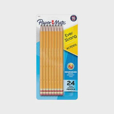 PaperMate Everstrong HB #2 Pencils 24 Pack