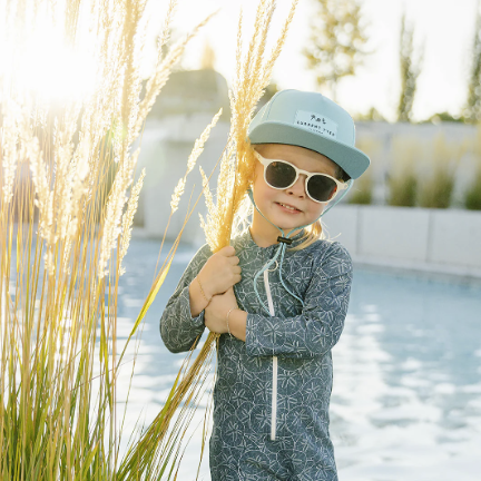 Current Tyed Matte Beige The Keyhole Sunnies
