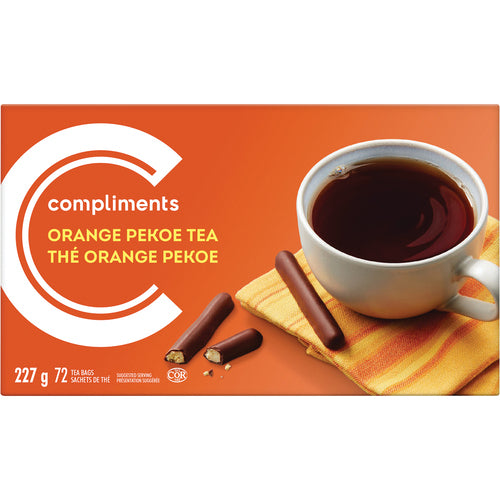 Compliments Orange Pekoe Tea 72ct 227g