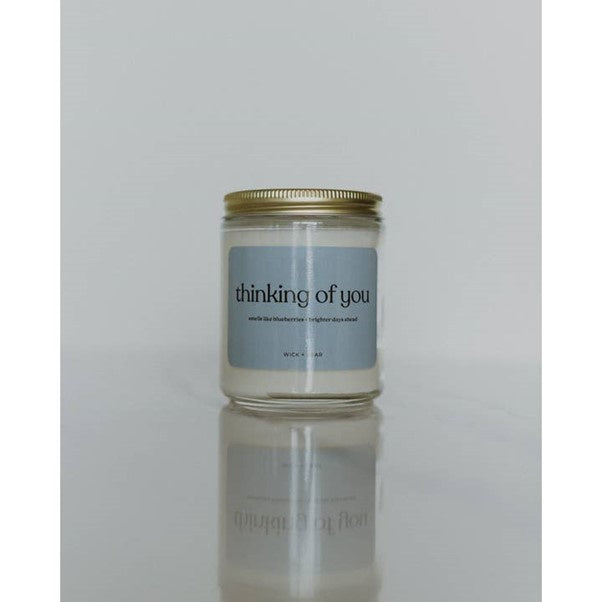 Wick + Bear Thinking of You 8oz Candle