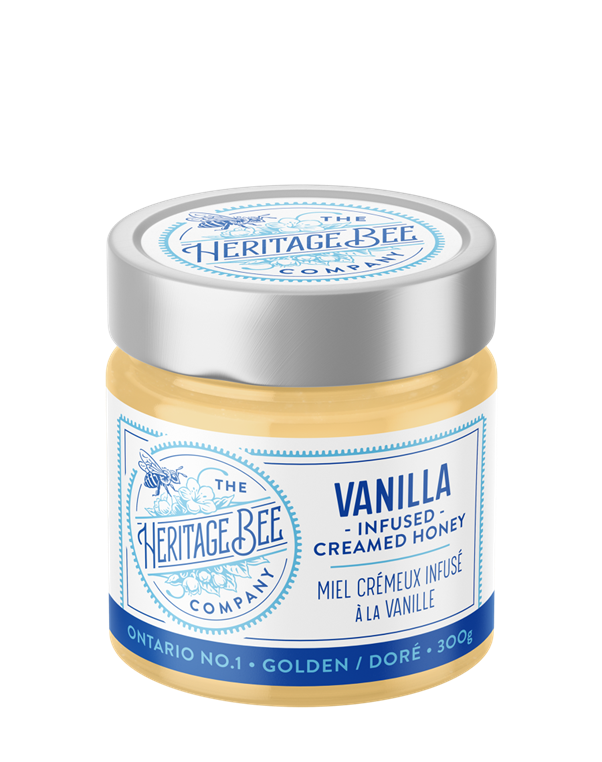 Heritage Bee Vanilla Creamed Honey 300g
