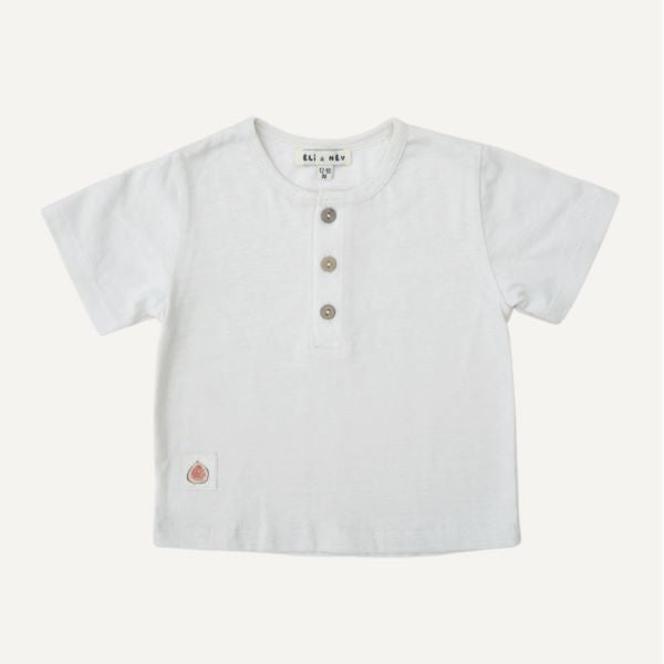 Eli + Nev Beige Fig Detail T-Shirt