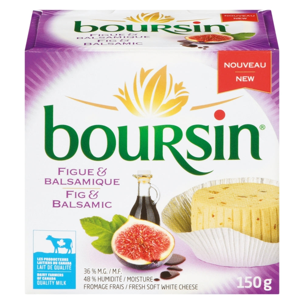 Boursin Fig & Balsamic Cheese 150g