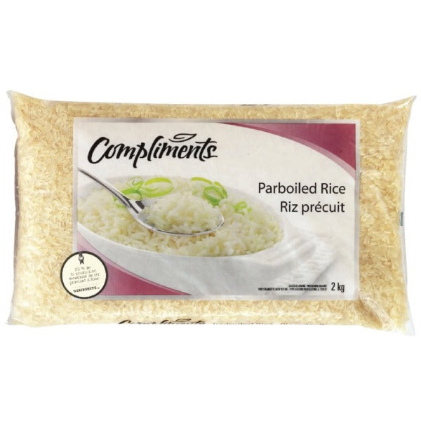 Compliments Parboiled Rice 2kg.