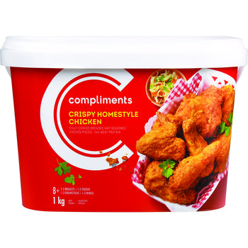 Compliments Crispy Homestyle Chicken 1kg