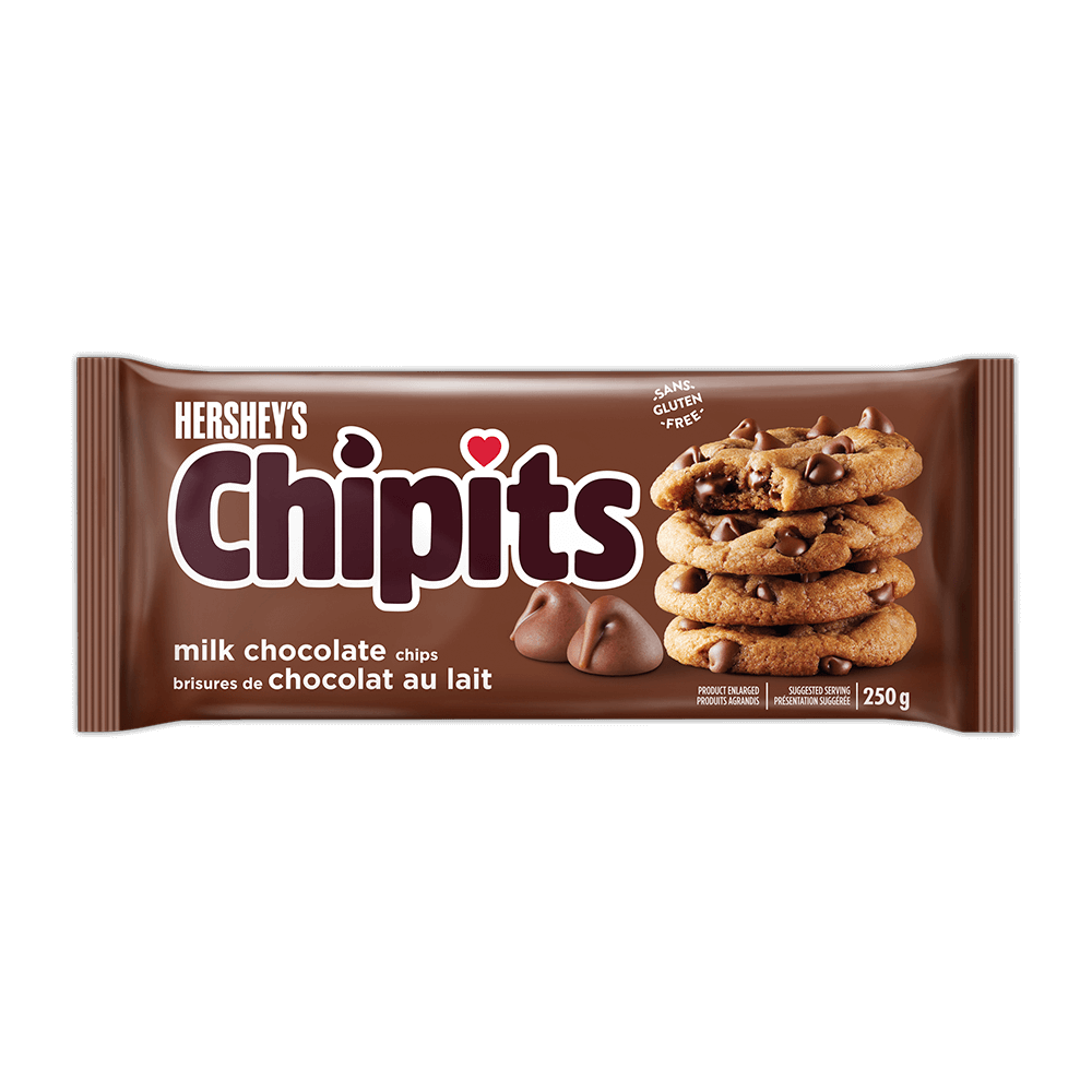 Hershey's Chipits Milk Chocolate Chips 250g
