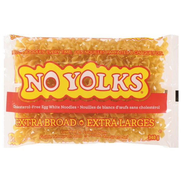 *No Yolks Extra Broad Noodles 340g