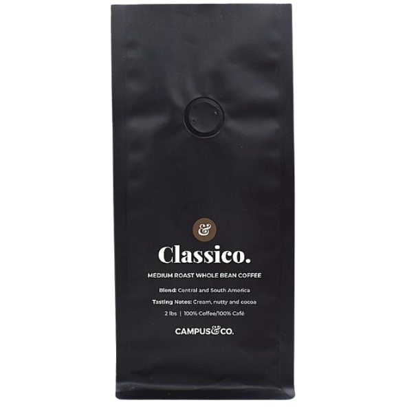 Campus & Co Classico Medium Roast Coffee Beans 2 lbs