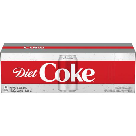 Coca-Cola Diet Coke Pop 355ml x 12