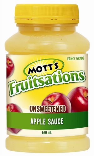 Mott's Fruitsations Unsweetened Apple Sauce 620ml