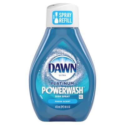 Dawn Platinum Powerwash Dish Spray 473ml REFILL