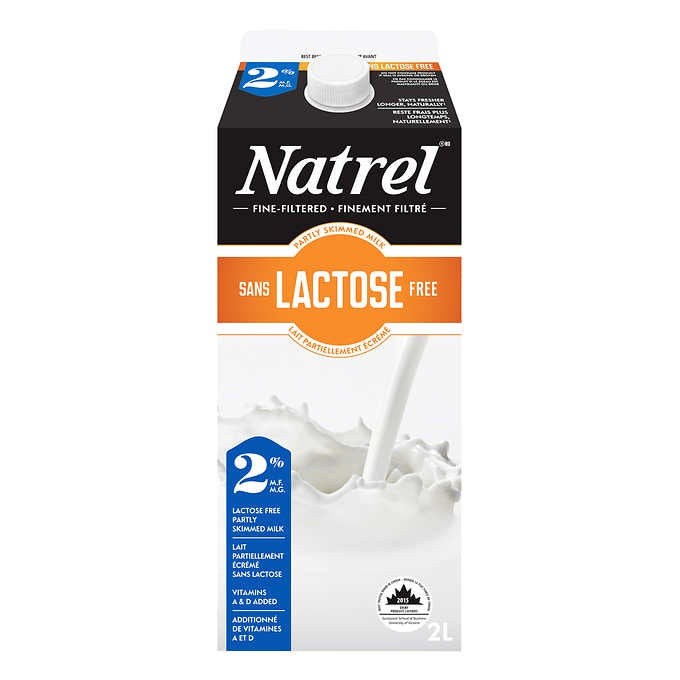 Natrel 2% Lactose Free Milk 2l ctn