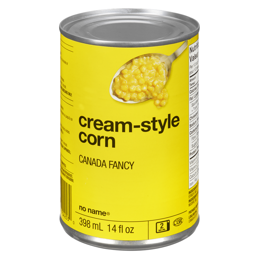 No Name Cream-Style Corn 398ml