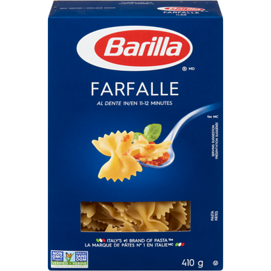 Barilla Farfelle Bow Tie Pasta 410g