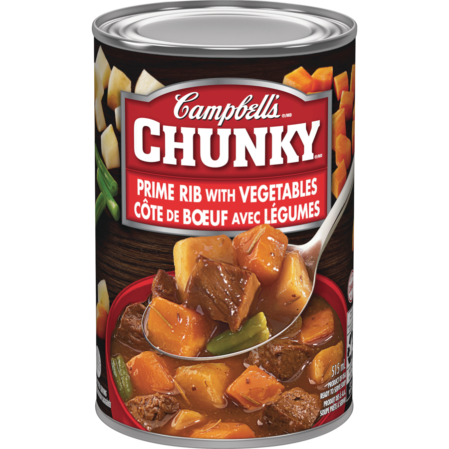 Campbell's Chunky Prime Rib with Vegetables 515ml