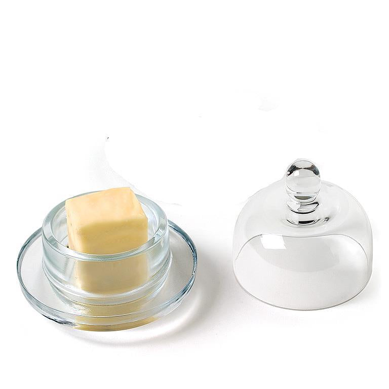 2 pc Small Butter Dish w/ Dome