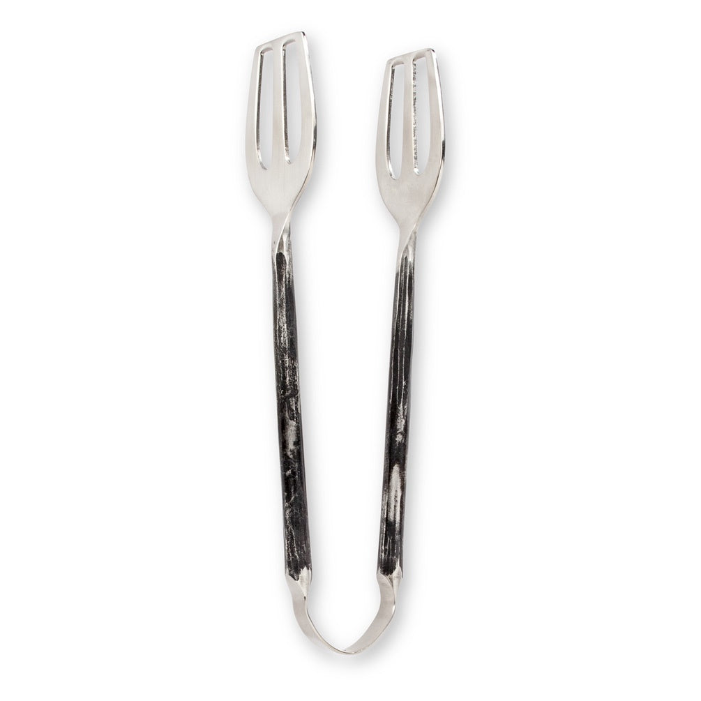 Abbott Rustic Black All Purpose Tongs 7"