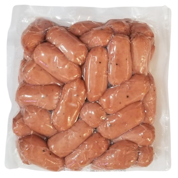 Gourmet Smoked Three Cheese Cocktail Sausages 500g