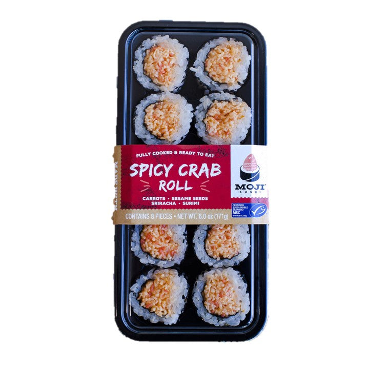 Moji Sushi Spicy Crab Roll 8ct 171g