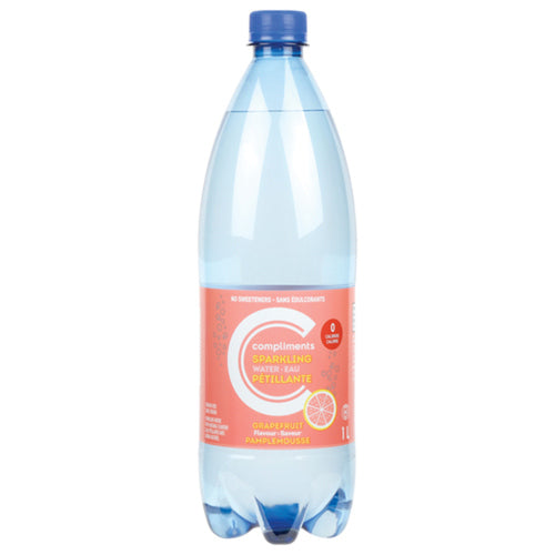 Compliments Grapefruit Sparkling Water 1l