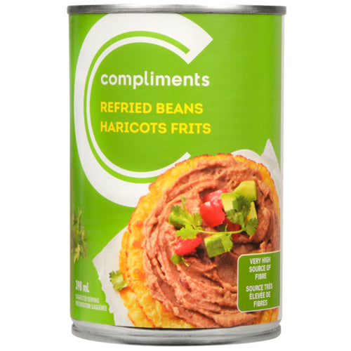 Compliments Refried Beans 398ml