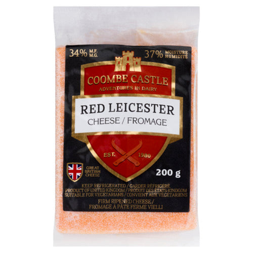 Coombe Castle Red Leicester Cheese 200g