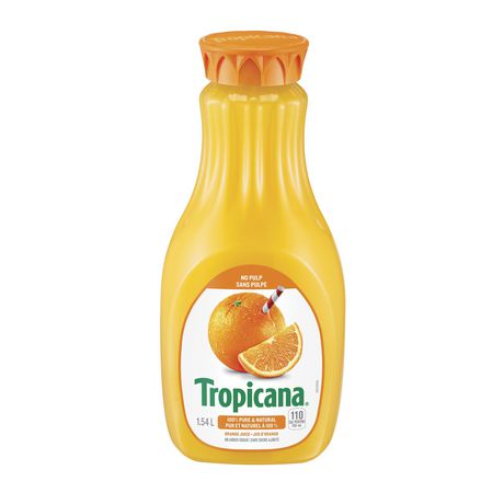 Tropicana Orange Juice, No Pulp 1.54L