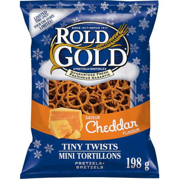 Rold Gold Cheddar Tiny Twists Pretzels 198g