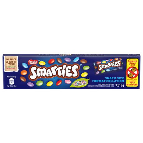 Nestle Smarties Junior Chocolate, 9pk, 90 g