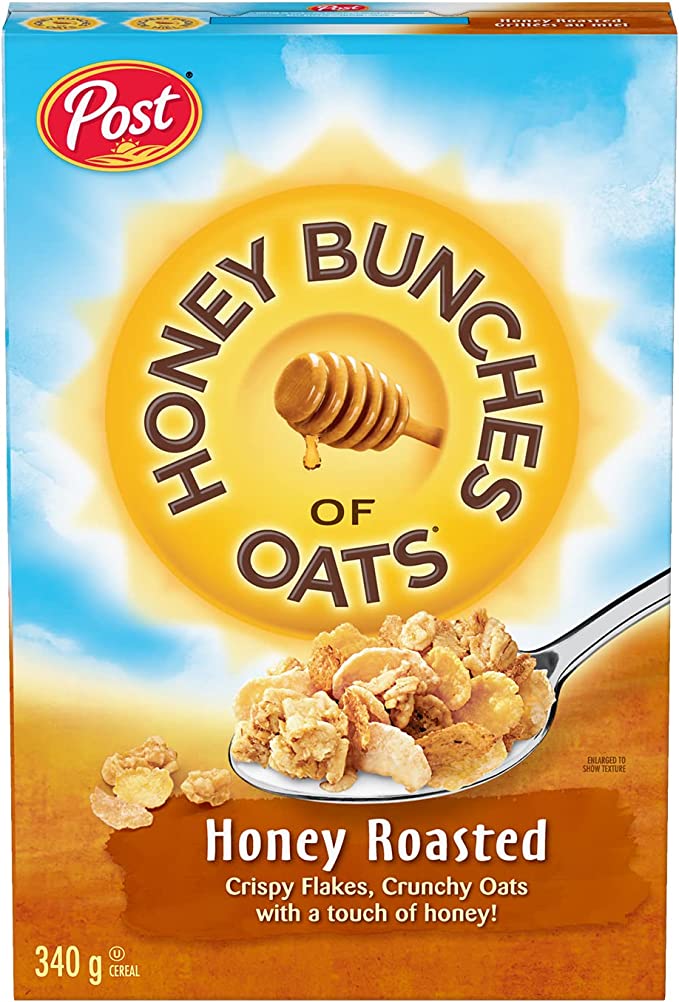 Post Honey Bunches of Oats Honey Roasted cereal 340g