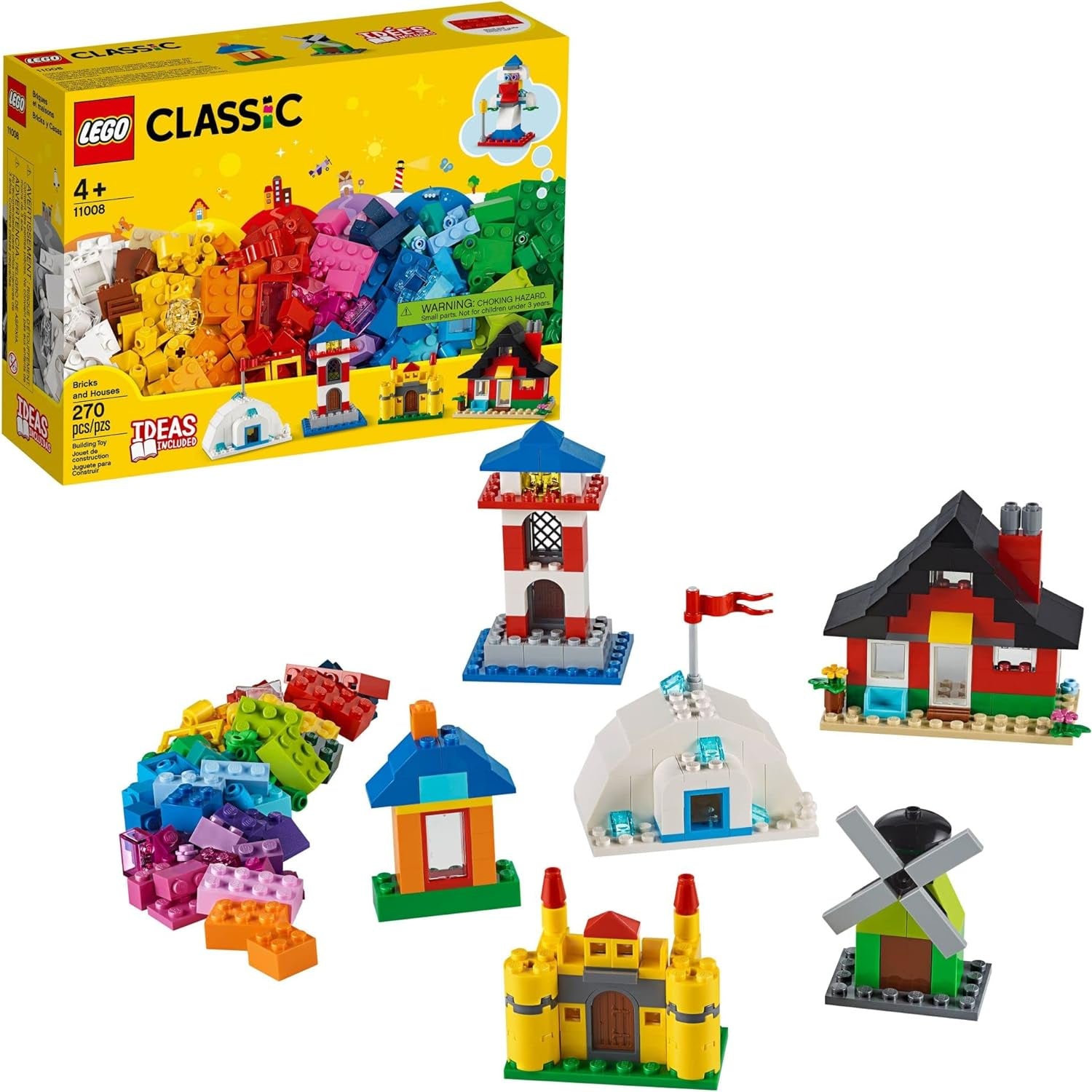 Lego Classic - Bricks & Houses 270 pcs
