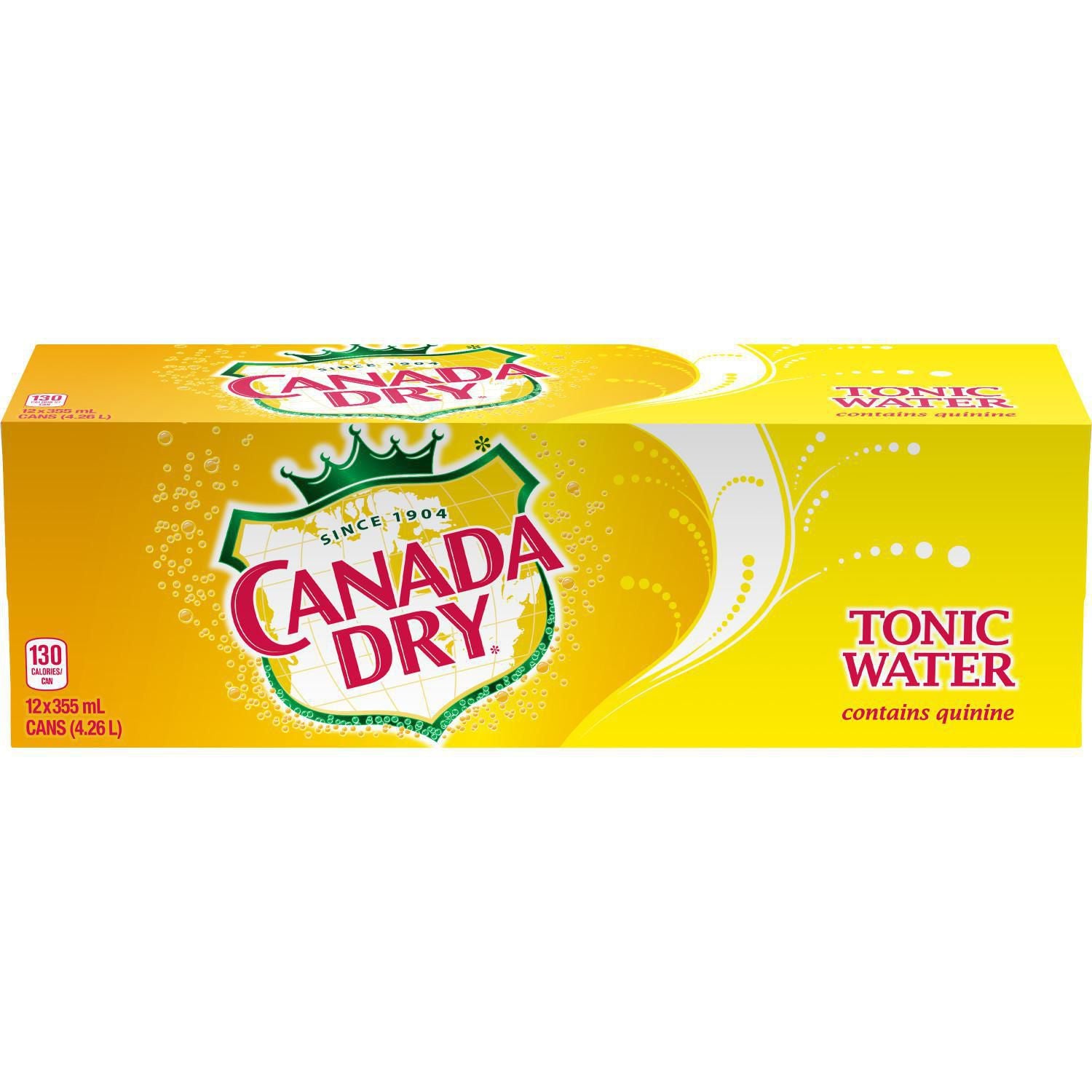 Canada Dry Tonic Water Pop 355ml x 12