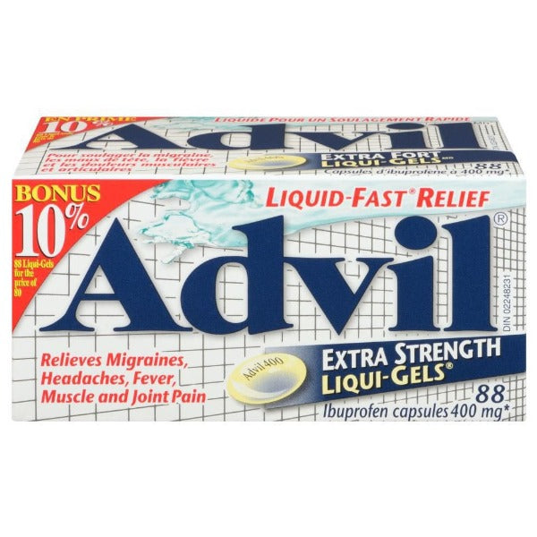 Advil Extra Strength Liqui-gels 400mg 75ct